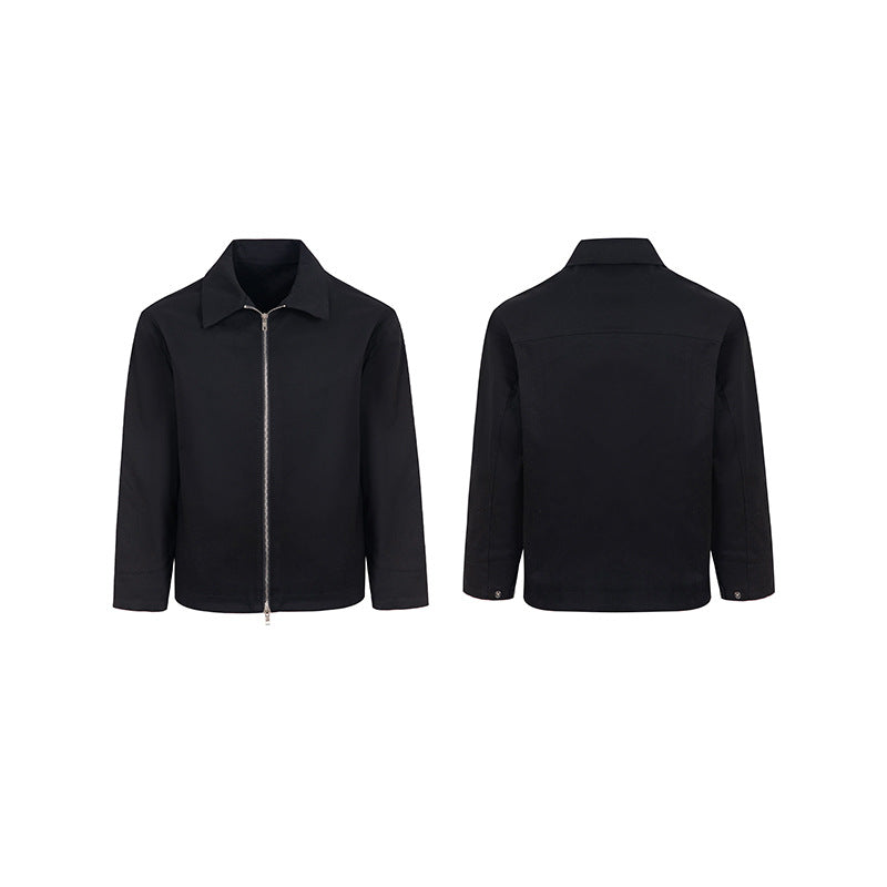 American-style Cropped Loose-fit Design-forward Jacket